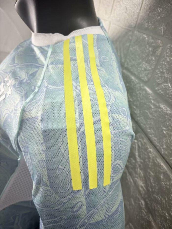 Juventus Away Player Long Sleeve  Jersey 25/26