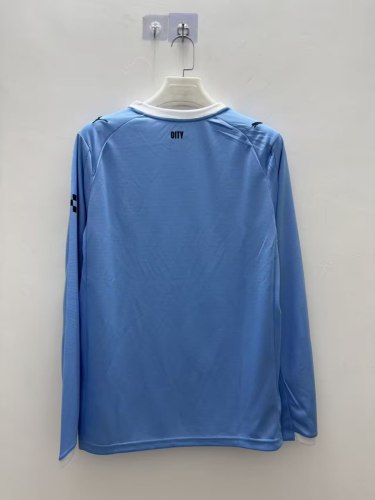Manchester City Home Long Sleeve Man Jersey 25/26