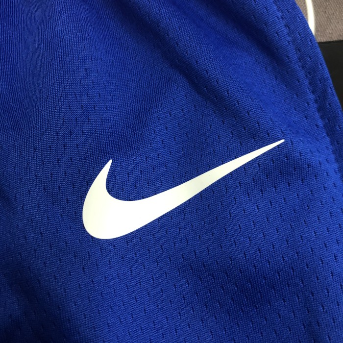 New York Knicks Game-Used Blue Shorts  18/19 Season