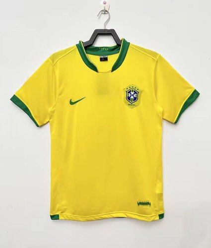 Brazil Home Retro Jersey 2006