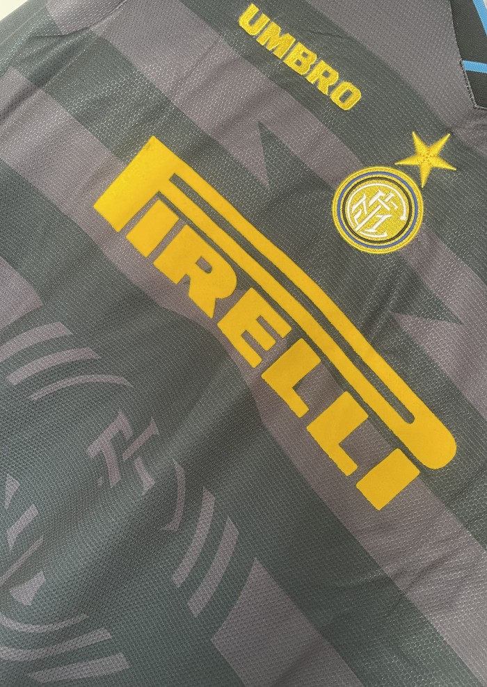 Inter Milan Third Long Sleeve Retro Jersey 1997/98