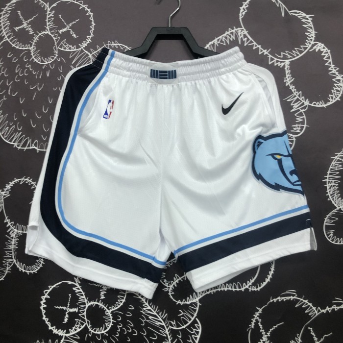 Memphis Grizzlies Swingman Shorts  White 20/21  Icon Edition