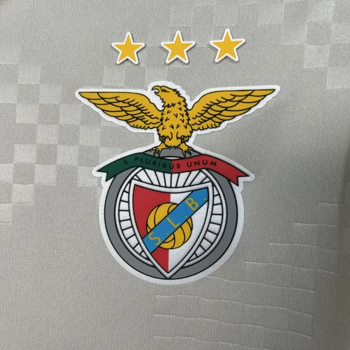 SL Benfica Beige Away Man Jersey 25/26