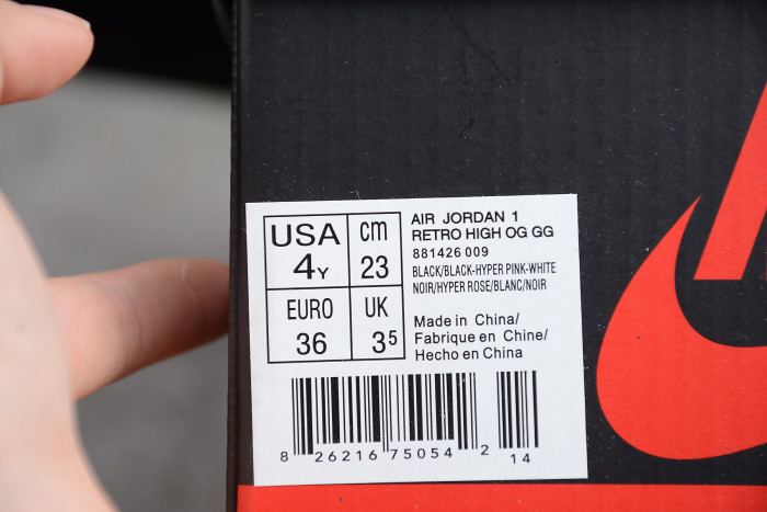 Air Jordan 1 Retro High GG 'Valentine's Day' 881426‑009