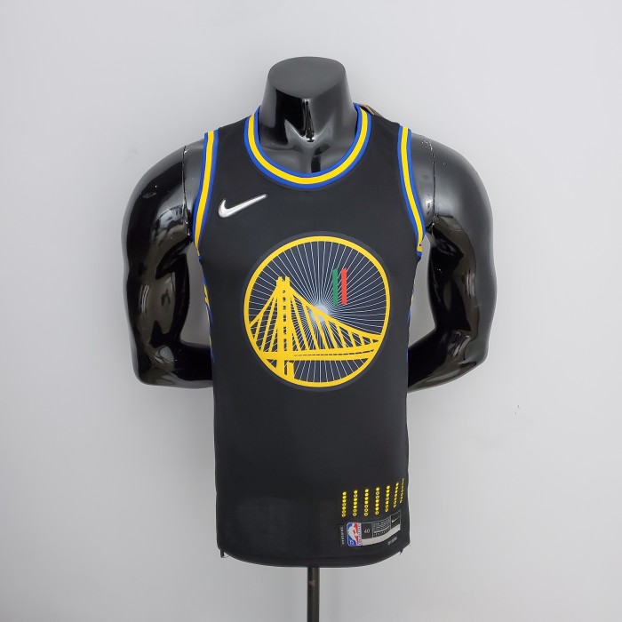 Klay Thompson Golden State Warriors 75th Anniversary Swingman Jersey Mexico Edition Black