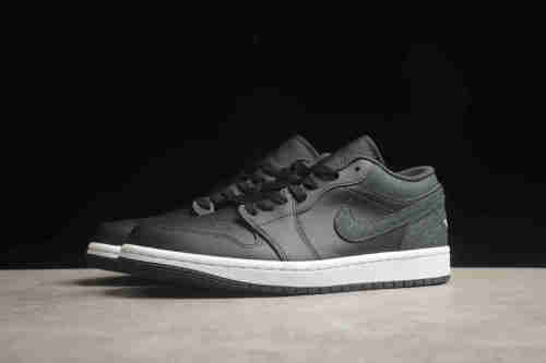 Air Jordan 1 Low Black Elephant White FB9907-001