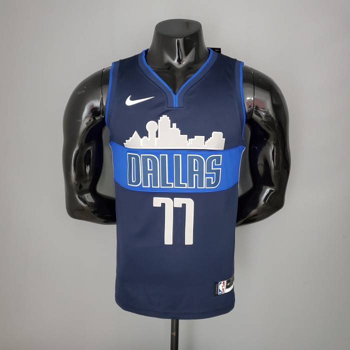 Luka Doncic Dallas Mavericks Iceberg Edition Swingman Jersey Blue
