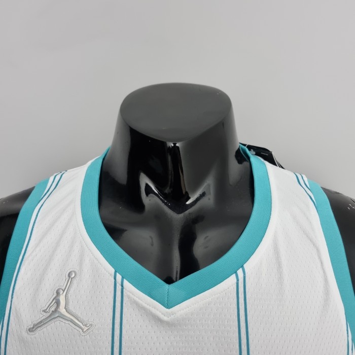 Gordon Hayward Charlotte Hornets 75th Anniversary Swingman Jersey White