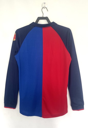 Barcelona Match Issue Champions League Home Long Sleeve jersey 1999/00