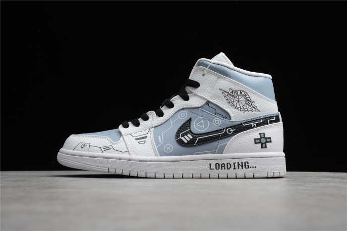 Air Jordan 1 Mid “PS5” 554724-129