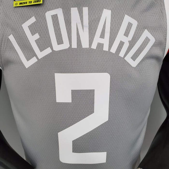 Kawhi Leonard LA Clippers Swingman Jersey Gray