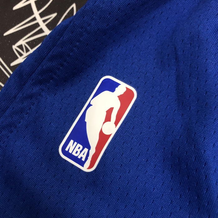 New York Knicks Game-Used Blue Shorts  18/19 Season