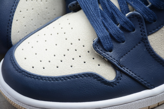 Air Jordan 1 High Retro Navy Blue White AQ9331-401