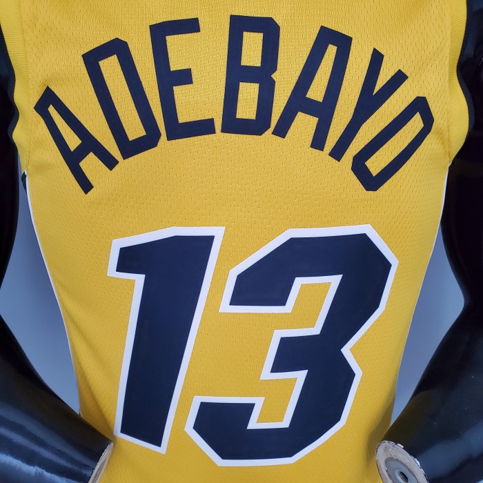 Bam Adebayo Miami Heat Bonus Edition Swingman Jersey Yellow