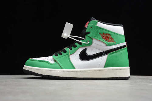 Air Jordan 1 White Green Black DB4612-300