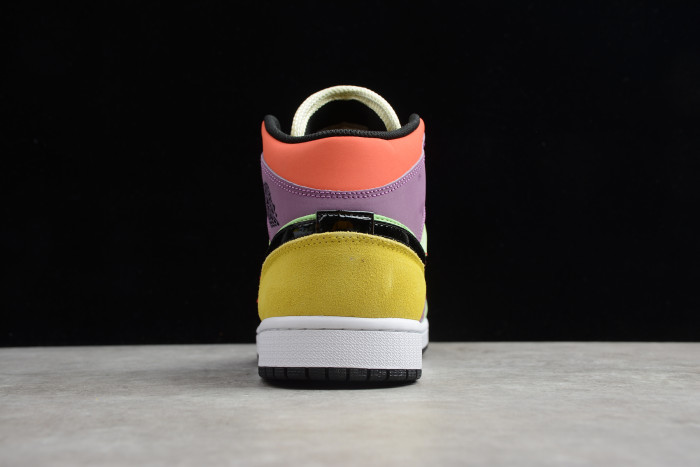 Air Jordan 1 Mid SE Multi-Color CW1140-100 Lightbulb