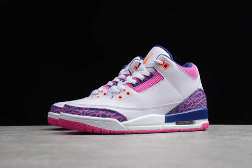 Air Jordan 3 WMNS Barely Grape Hyper Crimson 441140-500
