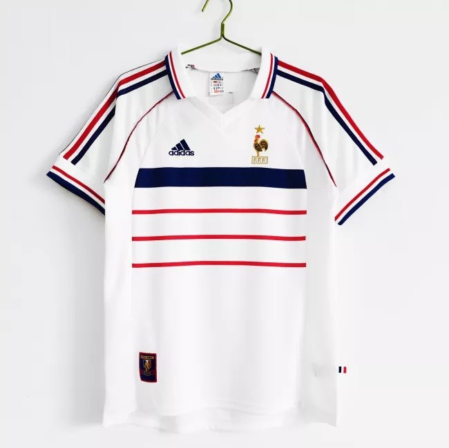 France Away Retro Jersey 1998