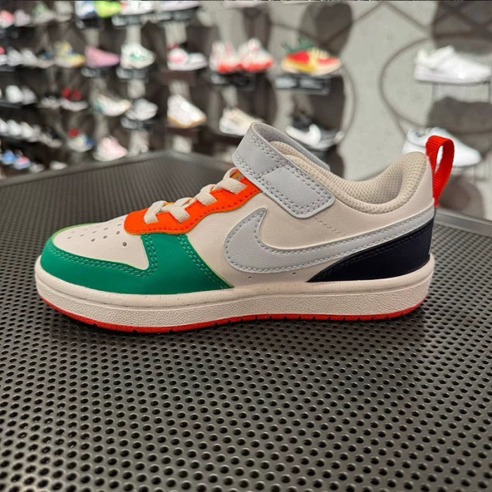 Air Force Low Top Work Kids Shoes FG22-36 Multi-color splicing