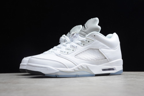 Air Jordan 5 Retro Low Wolf Grey White Black 819172-122