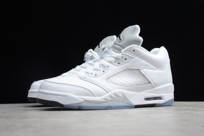Air Jordan 5 Retro Low Wolf Grey White Black 819172-122