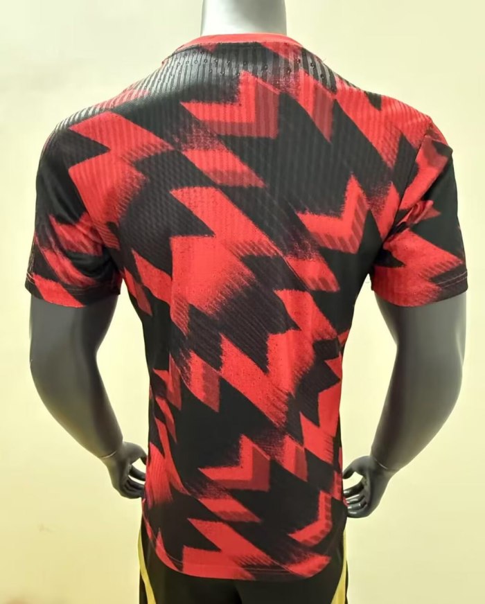Manchester United Men Red-Black Training Player Jersey 25/26