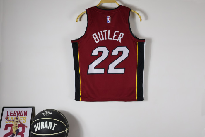 Miami Heat Kids Jersey  Icon Edition 22/23 NO.22 BUTLER