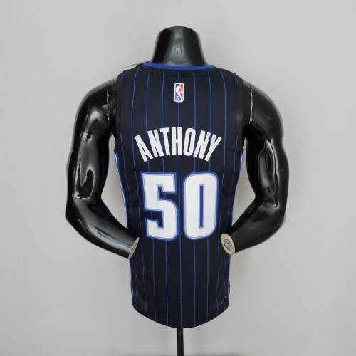 Anthony Orlando Magic 75th Anniversary Swingman Jersey Black