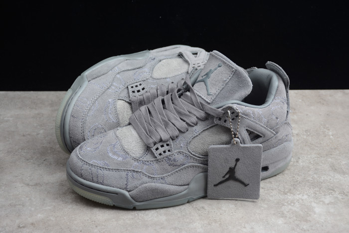 Kaws x Air Jordan 4 Retro “Cool Grey” 930155-003
