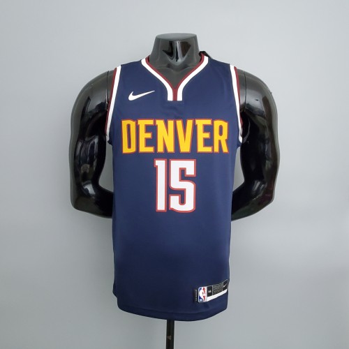 Nikola Jokic Denver Nuggets Swingman Jersey Navy Blue