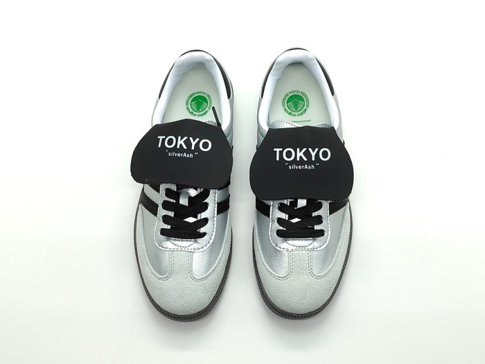 Adidas Samba OG 'Silver Metallic Black Gum'