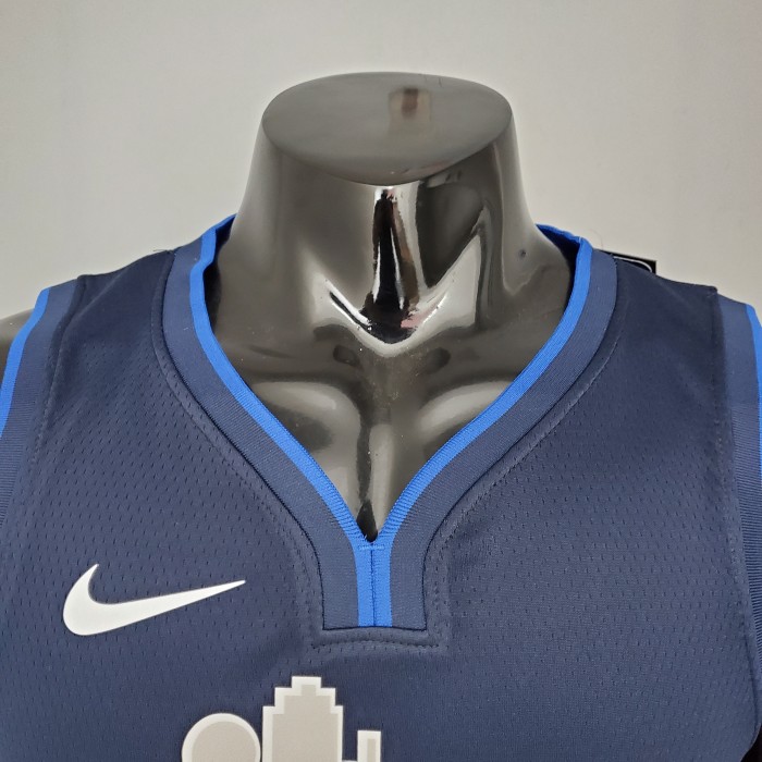Dirk Nowitzki Dallas Mavericks Iceberg Edition Swingman Jersey Blue
