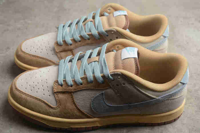 Dunk Low Coconut Milk/Light Armory Blue HF0106-100