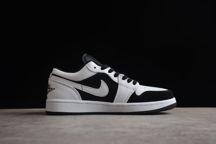 Air Jordan 1 low reverse panda white and black 553558-101
