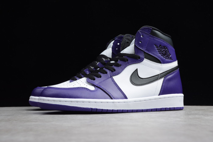 Air Jordan 1 Retro High Court Purple White 555088-500