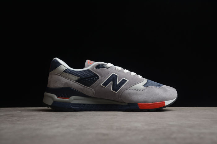 New Balance 998 Grey Navy Red' M998GNR
