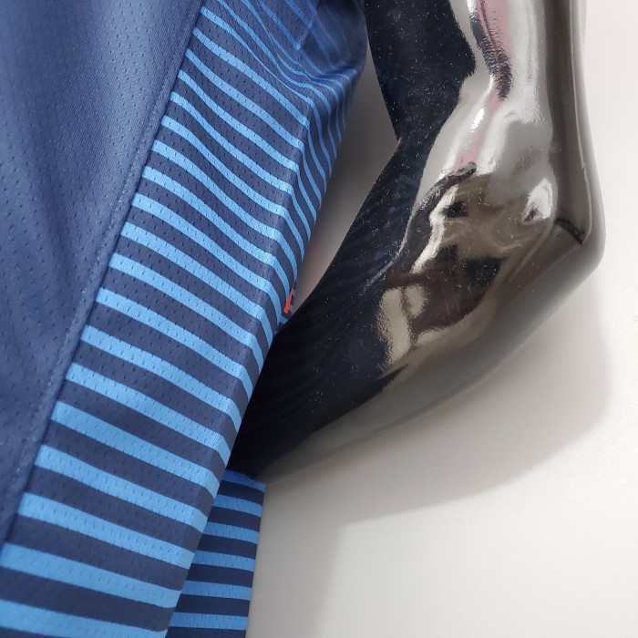 Russell Westbrook Oklahoma City Thunder Swingman Jersey Blue Stripes