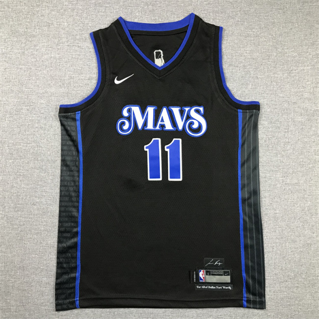 Dallas Mavericks Kid Jersey Blue City Edition 23/24 NO.11 IRVING