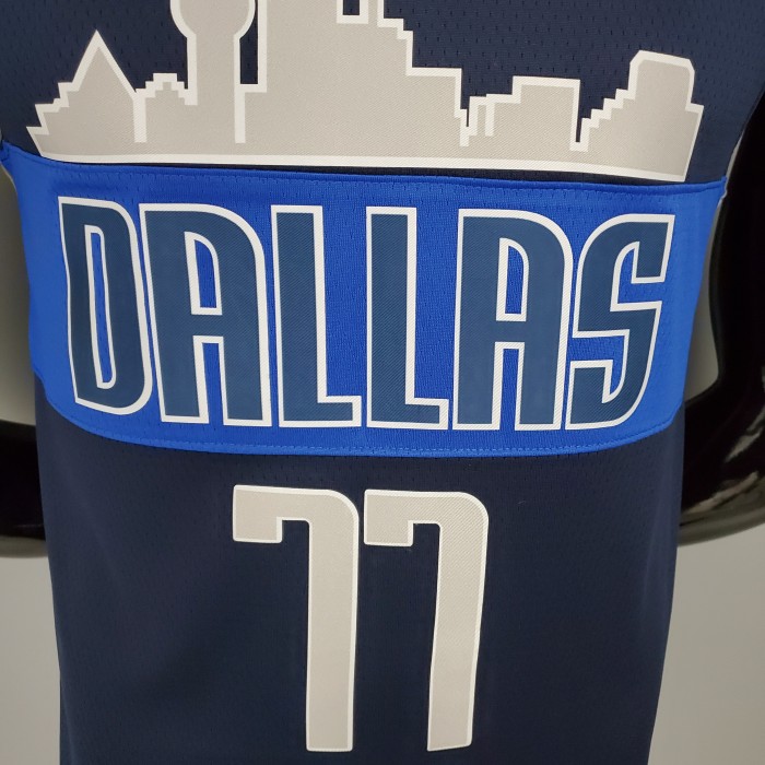 Luka Doncic Dallas Mavericks Iceberg Edition Swingman Jersey Blue