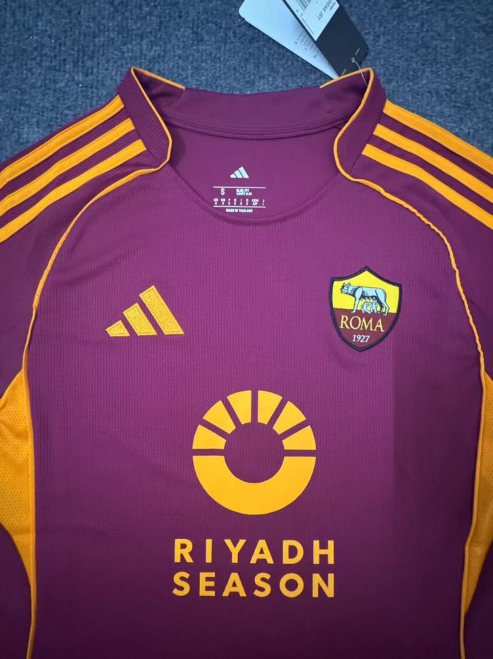 AS Roma Home Man Jersey 25/26