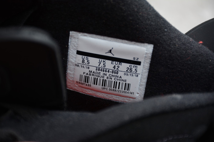 Air Jordan 6 VI Infrared Black 384664-060