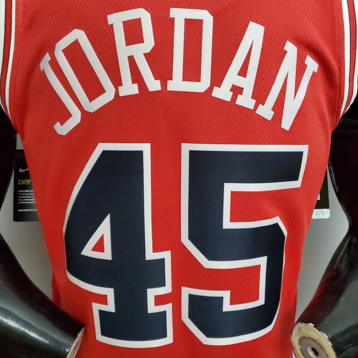 Michael Jordan Chicago Bulls Swingman Jersey Red