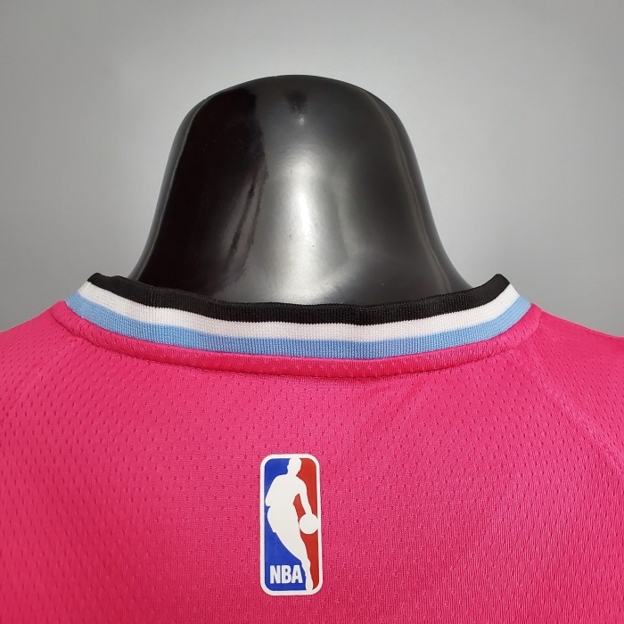 Dwyane Wade Miami Heat Swingman Jersey Pink