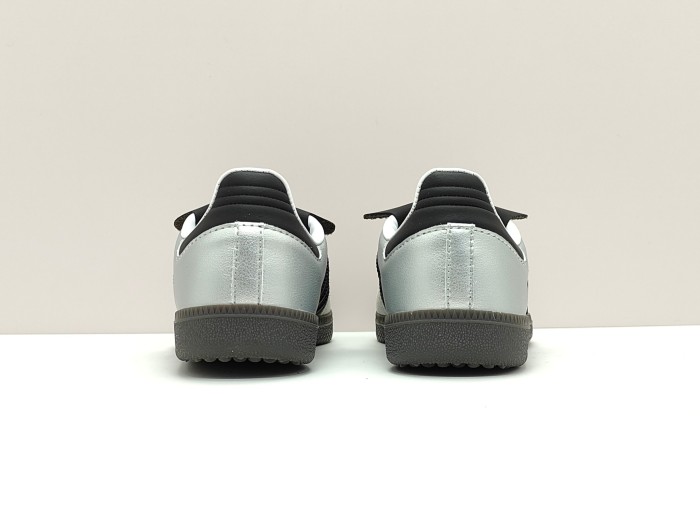 Adidas Samba OG 'Silver Metallic Black Gum'