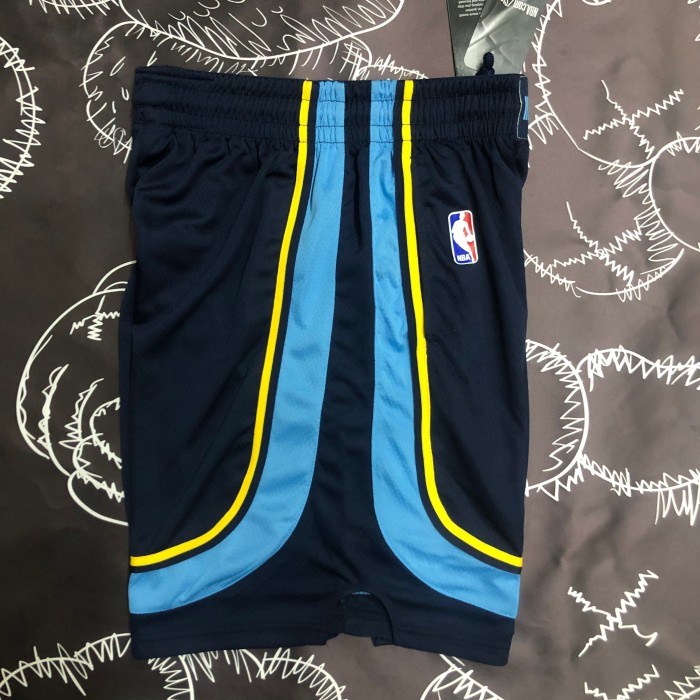 Memphis Grizzlies Swingman Shorts  Navy  20/21  Icon Edition