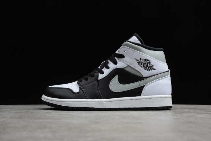 Air Jordan 1 Retro Mid White Shadow 554724-073