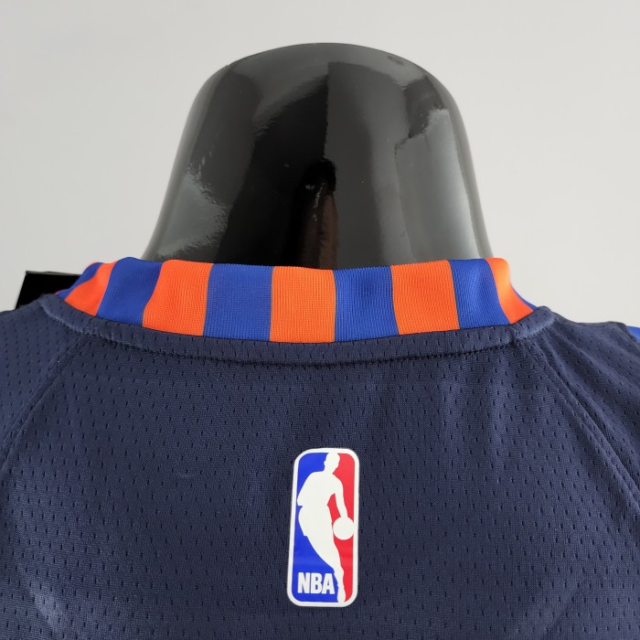 Derrick Rose New York Knicks Striped Swingman Jersey