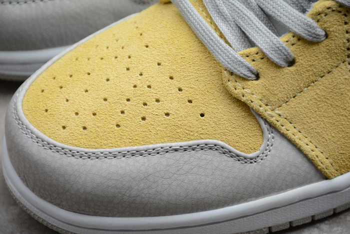 Air Jordan 1 Mid Mixed Textures Yellow DA4666-001