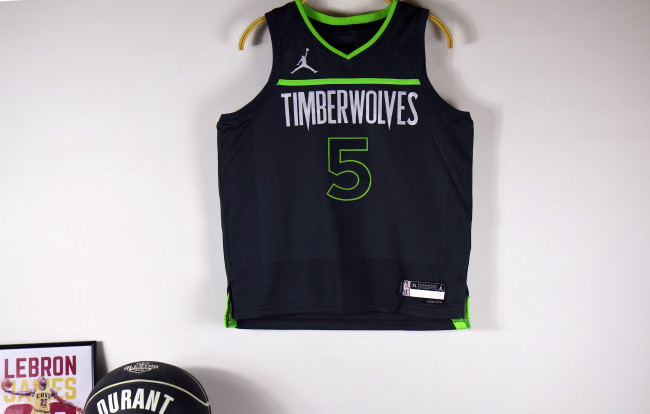Minnesota Timberwolves Kids Jersey Statement Edition 23/24 NO.5 EDWARDS