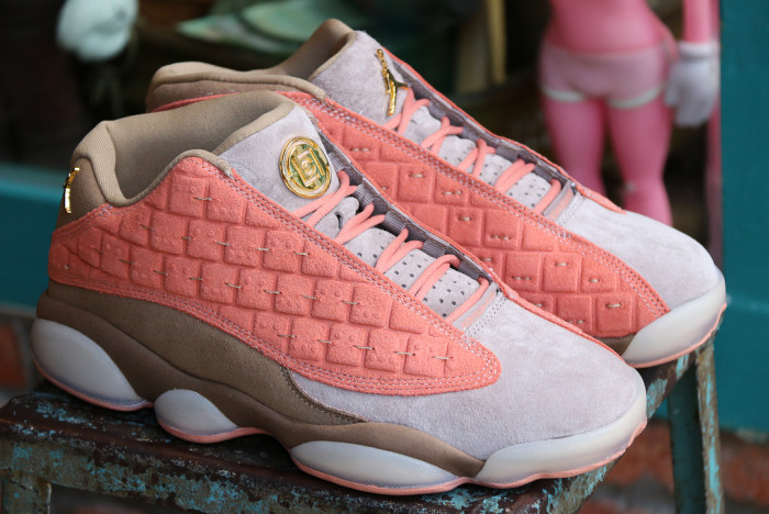 CLOT x Air Jordan Retro 13 Low NRG/CT ''Terracotta' (AT3102 200)